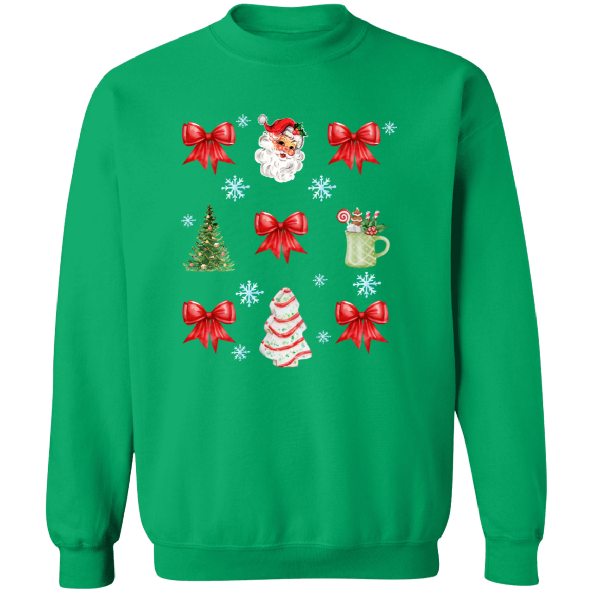 Christmas Coquette Bow T-Shirt | Sweatshirt