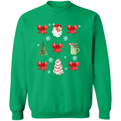Christmas Coquette Bow T-Shirt | Sweatshirt