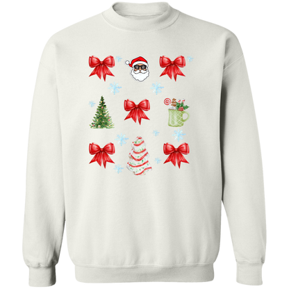 Christmas Coquette Bow T-Shirt | Sweatshirt