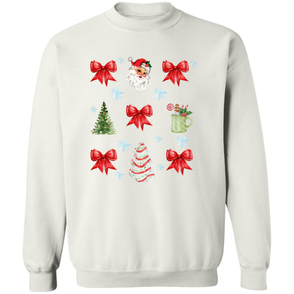 Christmas Coquette Bow T-Shirt | Sweatshirt
