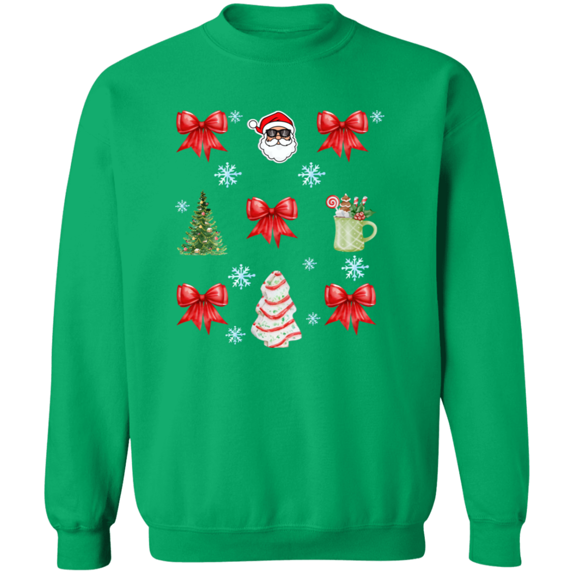 Christmas Coquette Bow T-Shirt | Sweatshirt