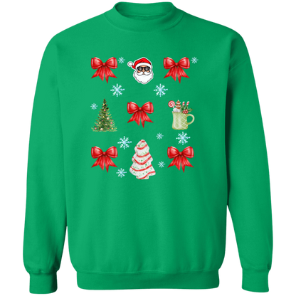 Christmas Coquette Bow T-Shirt | Sweatshirt